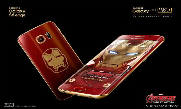 Η Samsung παρουσιάζει τη συλλεκτική έκδοση  Iron Man για το Galaxy S6 edge